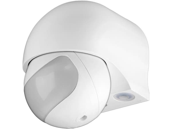 Goobay 95174, Passiivinen infrapunasensori, Langallinen, 12 m, Seinä, Valkoinen, IP44