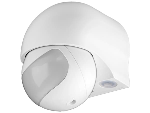 Goobay 95174, Passiivinen infrapunasensori, Langallinen, 12 m, Seinä, Valkoinen, IP44