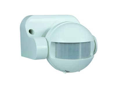 REV 0075184112, Koblet med ledninger (ikke trådløs), 12 m, Vegg, Hvit, IP44, LED