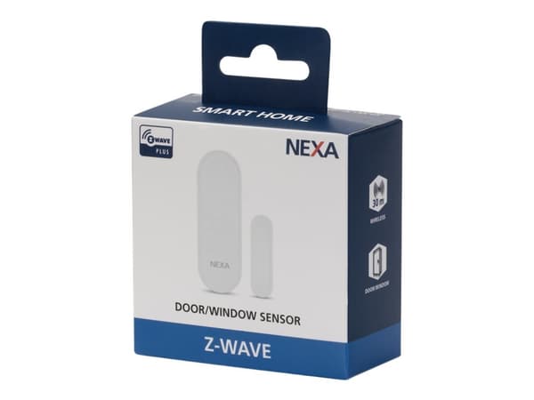 Nexa ZDS-102 - Dør- og vindusensor - trådløs - Z-Wave Plus - 868.42 MHz