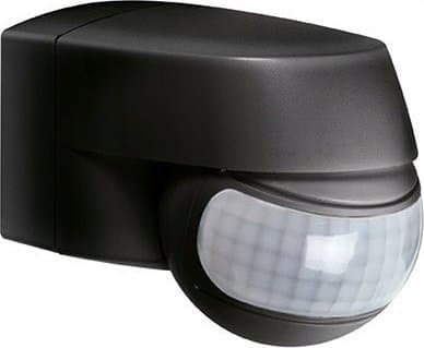 ESYLUX MD 120, Vegg, Sort, IP44, 2000 lx, 2,5 m, 120°