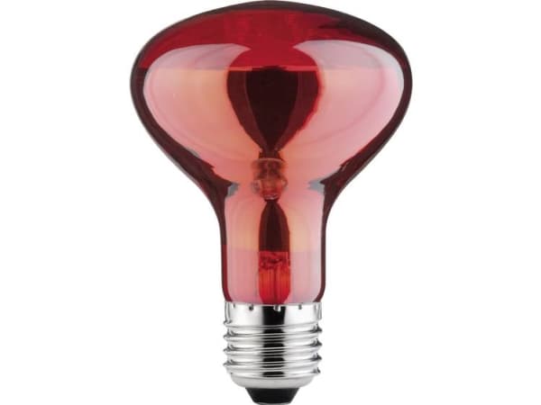 Paulmann 829.77, 60 W, E27, 1000 timer, 26 lm, 80°, Rød