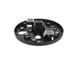 AXIS T91A33 Lighting Track Mount - Kamerafäste - inomhus - svart (paket om 4) - för AXIS AXIS P3245, C1410, M3067, M3085, M3086, M4215, M4308, M4328,