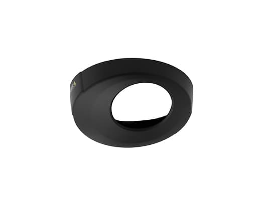 AXIS Skin Cover - Kameradække - loftsmonterbar - sort (pakke med 10) - for AXIS P3904-R, P3904-R M12, P3905-R, P3905-R M12, P3915-R, P3915-R M12, P39