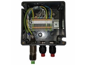 AXIS EXTB-3 - Kamerakoplingsboks - skinnemonterbar - for ExCam XF P1377, XPT Q6055 Explosion-Protected PTZ Network Camera