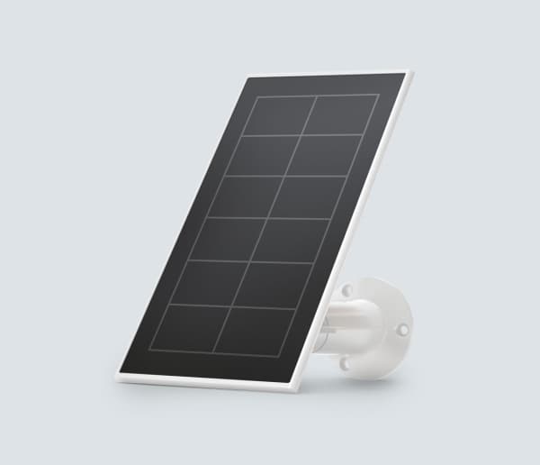 Arlo - Solcellepanel (veggmonterbar) - hvit - for Arlo Pro 3, Pro 4, Ultra 4K