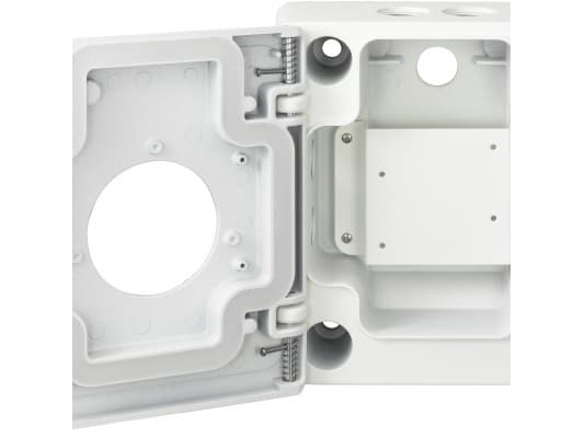 Hanwha SBP-300NB, Kiinnitys, Norsunluu, SBP-300WM, SBP-300WM1, SBP-300KM, SBP-300PM, Alumiini, Silikoni, Terästä, IP66, 185 mm