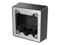 Miniatyrbilde 2 av 5: AXIS TI8602 - Kamerahus - veggmonterbar - innendørs, utendørs - svart - for Axis I8016-LVE