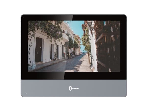 Hikvision DS-KH8350-TE1 - Videointerntelefonssystem - kablet (LAN 10/100) - 7" LCD