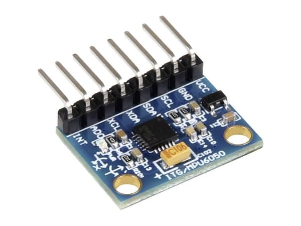 Joy-iT MPU6050, Sort, 1 stykker, Joy-iT MPU6050, 25 mm, 20 mm, 7 mm