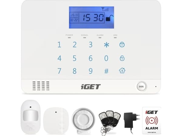 iGET M3B, Hvit, 190 mm, 130 mm, 27 mm, 210 mm, 150 mm