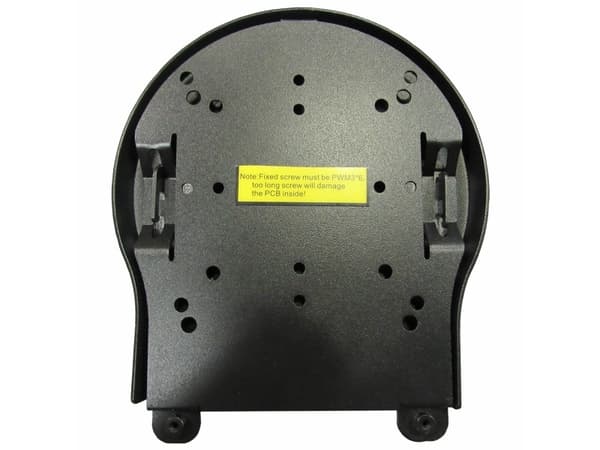 PTZOptics PT-CM-1-BK, Kattoon kiinnitettävä jalusta, Universaali, Musta, Terästä