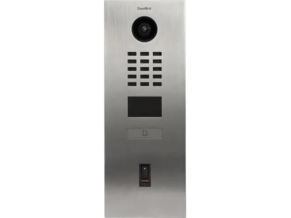 DoorBird D2101FV EKEY, Rustfritt stål, -25 - 55 °C, 10 - 85%, 131 mm, 49,6 mm, 351,5 mm