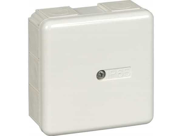 Schneider Electric Hermetisk låda n/t hermetisk låda ihålig 87x87x39mm IP65 RAL9003 IMT34076