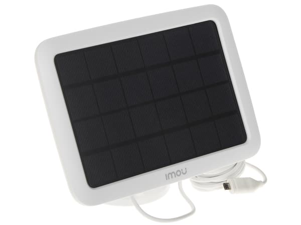 Imou - Solcellspanel - 3 Watt - vit - för Imou Cell 2