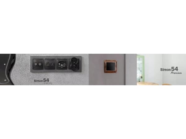Kontakt-Simon Local roller shutter controller Kontakt-Simon Simon 54 DEZ1L.01/41 with automatic calibration and programmable favorite position cream