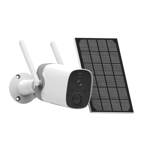 Effektfull Professionell Övervakningskamera + Solpanel
