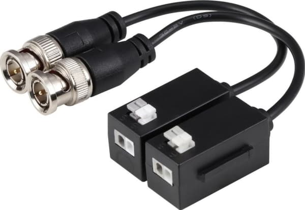 Dahua Technology PFM800-4K, Video Balun, Universel, Sort, Acrylonitrilbutadienstyren, 400 m, 100 ohm (O)
