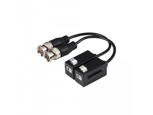 Dahua Technology PFM800-4K, Video Balun, Universel, Sort, Acrylonitrilbutadienstyren, 400 m, 100 ohm (O)