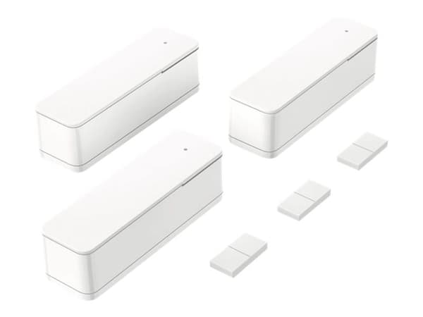 Bosch Smart Home Contact II - Dør- og vindusensor - trådløs - ZigBee 3.0 - 2.4 - 2.4835 GHz - hvit (en pakke 3)