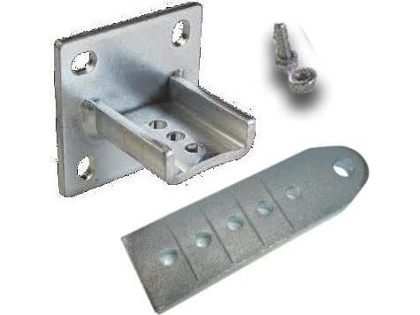 BFT BFT SFR B COMPLETE - justerbar holder (skrudd) på en stolpe for 1 aktuator (N735002 00001)