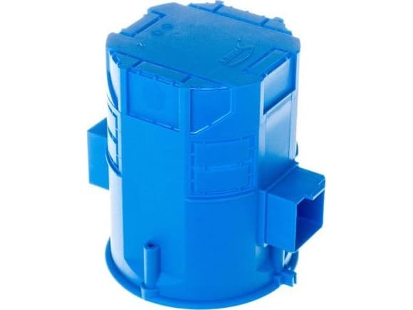 Company Simet S.A. Deep box 60mm p/t 81mm With screws blue S 60Gw 34009203/35pcs /