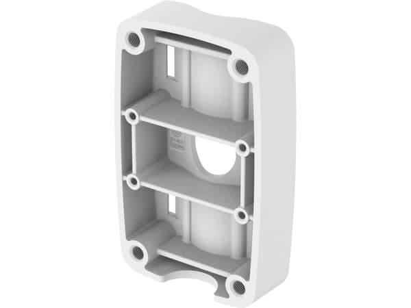 Hanwha Vision SBP-300PMW2 - Pole mount adapter - vit, RAL 9003 - för Vision WiseNet X XNO-9083, XNV-8093, 9083; WiseNet HD+ HCV-6080; WiseNet P PND-A