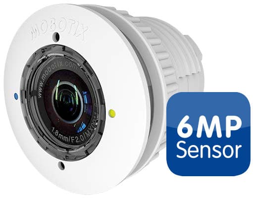 Mobotix MX-SM-D22-PW-6MP-F1.8, Sensor enhet, Universell, Hvit, S15, M15, IP66