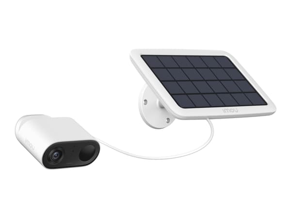 Imou Cell Go - Kit - nätverksövervakningskamera - utomhusbruk - väderbeständig - färg (Dag&Natt) - 3 MP - 2304 x 1296 - 2K - fast lins - ljud - trådl