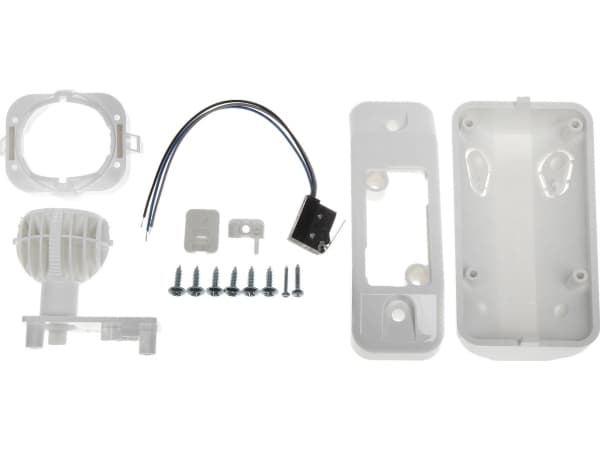 Satel BRACKET C, Vinkeljärn, Vit, 1 styck, OPAL , OPAL Plus , OPAL Pro , AOD-200, AOD-210, 63 mm, 75 mm