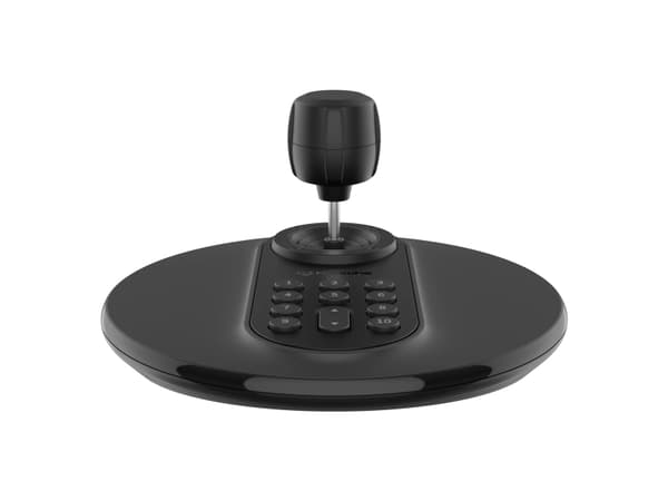 Hanwha Vision SPC-2001 - Fjärrrkontroll till CCTV-kamera - 12 knappar - kabel - svart