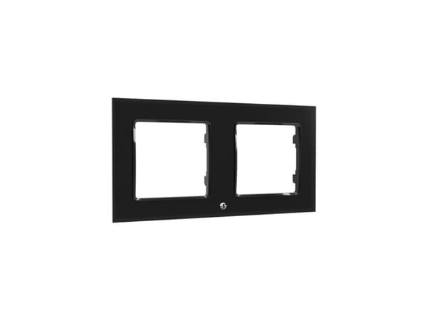Shelly - Monteringsramme - vegg - 2 ganger - svart