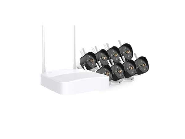 Tenda K8W-3TC 8 CHANNEL WIRELESS HD WSEC, Ledning & Trådløs, Kule (form), Wi-Fi/RJ-45, Utendørs, 4 mm, 86,1°