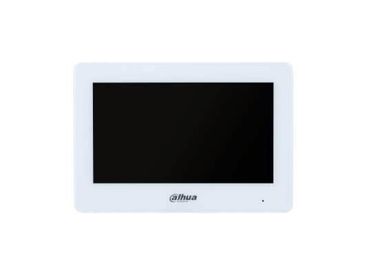 Dahua Technology VTH5123H-W, 17,8 cm (7"), TFT, 1024 x 600 piksler, kapasitiv, hvit, akrylonitrilbutadienstyren, polykarbonat (PC) Hvit