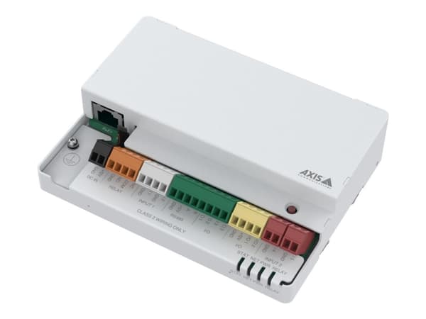 AXIS A9210 - Expansionsmodul - NCS S 1002-B, vit - TAA-kompatibel - för AXIS 30 W Midspan, D8004, D8208-R, T8508, T8516, T8524, TA1901, TA1902, TQ180