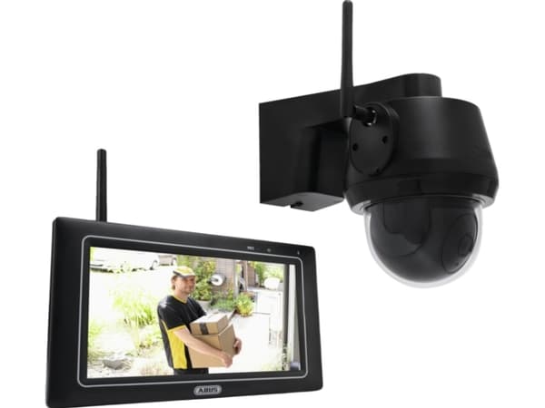 ABUS PPDF17100, Trådløs, Kule (form), Wi-Fi, Utendørs, 128 GB, MicroSD (TransFlash)