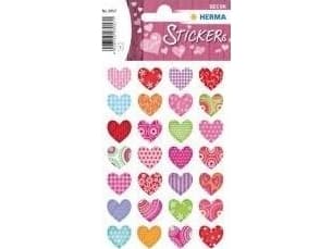 HERMA Colourful hearts, papper, Multifärg, Permanent, Pojke/flicka, Love, Alla hjärtans dag