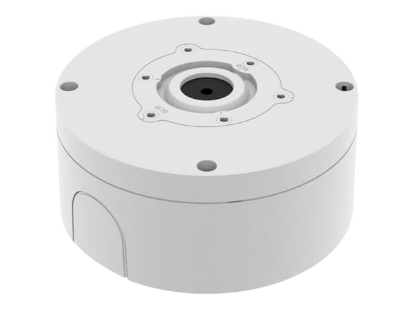 Hanwha SBO-140WW, Koblingsboks, Hvit, Hanwha, QNO-C8083R/C9083R, ANO-L6012R/22R/82R, ANO-L7012R/22R/82R, Aluminium, IP66