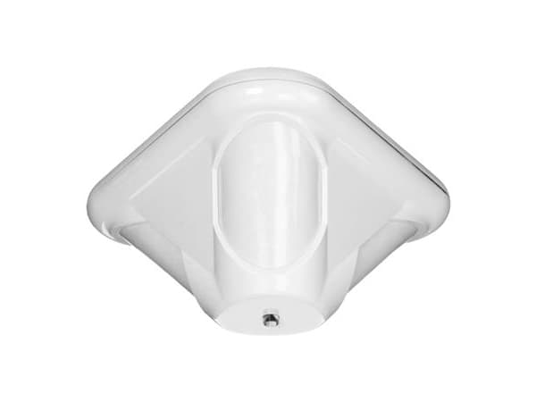Combi-ilmaisin 360°, halkaisijaltaan 16 m. Asennuskorkeus 2,4- 6,1 m. TriTech PIR/Mikroaaltoilmaisin, 10,525 GHz, valkoinen