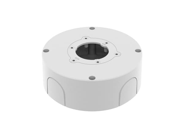 Hanwha SBO-140BW, Koblingsboks, hvit, Hanwha, aluminium, 143 mm, 143 mm