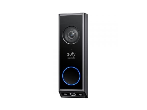 Eufy Security Video Doorbell E340 - Smart dörrklocka - med kamera - batteridriven - trådlös - Wi-Fi - 2.4 Ghz