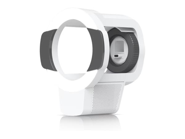 Ubiquiti UniFi AI Enhancer - Infrarød / LED-komboilluminator - med radar - DC 5 V - 15 watt - hvit