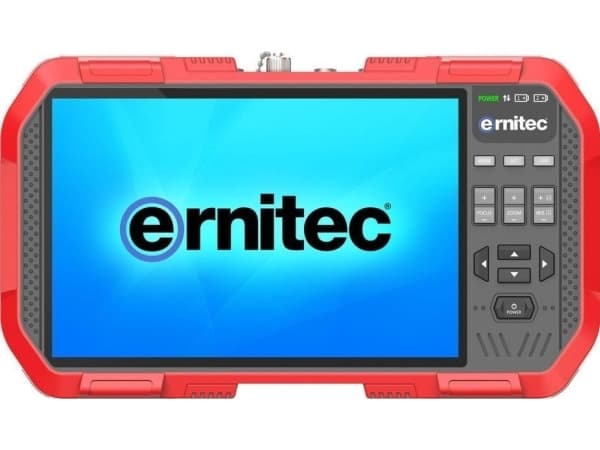 Ernitec 7" Touch Screen Test Monitor, Harmaa, Punainen