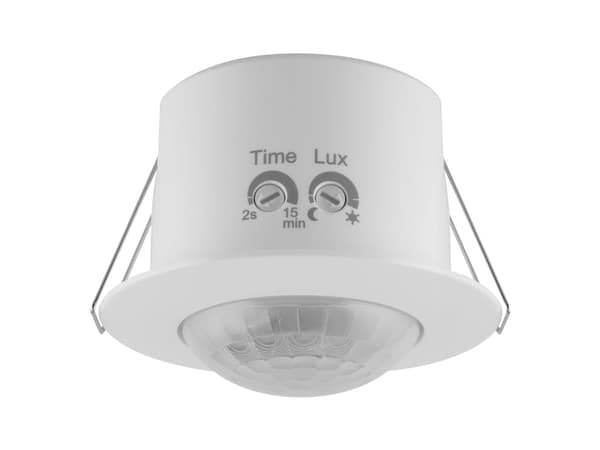 LEDVANCE 941930380, tak, innendørs, hvit, IP20, 360°, polykarbonat (PC)