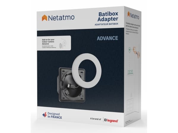 Netatmo NPC-BAT-W, Adapterring, Innendørs, Hvit, Netgear, 1 stykker, Boks