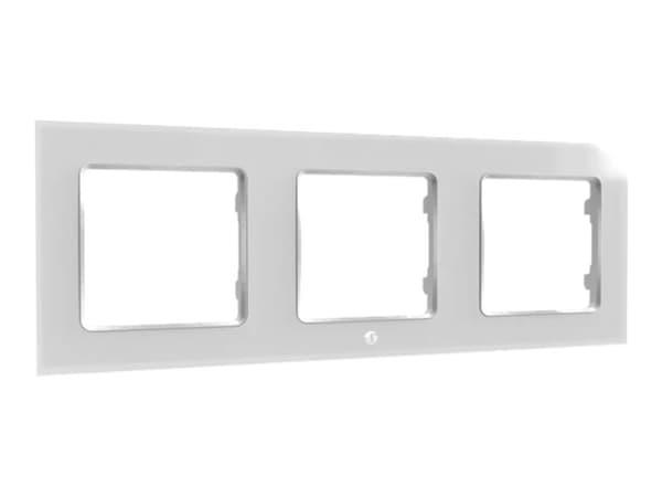 Shelly - Monteringsramme - vegg - 3 ganger - hvit