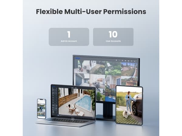 Reolink Hub 1 + 2x Argus Series B310, Baseenhet, Innendørs, Hvit, Reolink, 11 bruker(e), MicroSD (TransFlash)