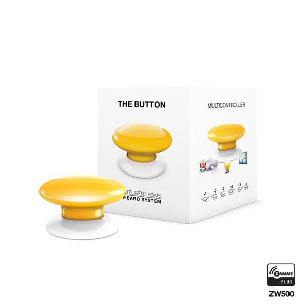 Fibaro - The Button - Yellow Z-Wave