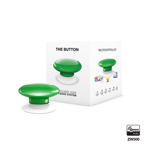 Fibaro - The Button - Green Z-Wave