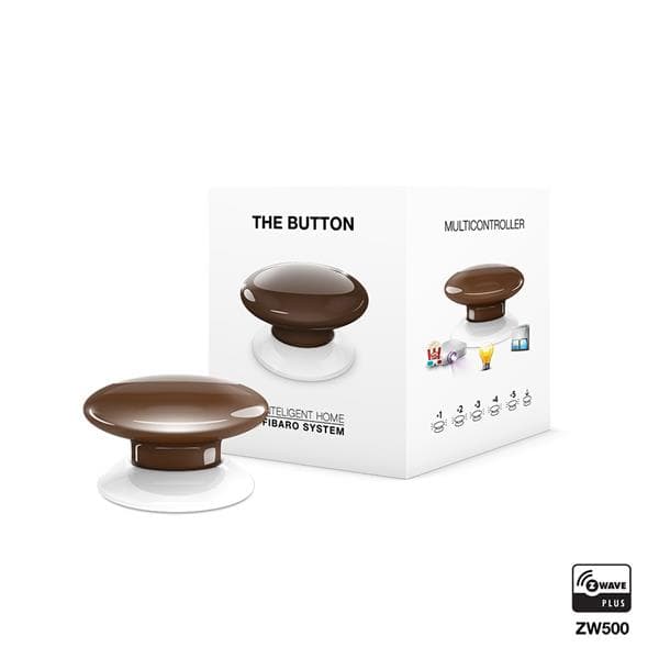 Fibaro - The Button - Brown Z-Wave